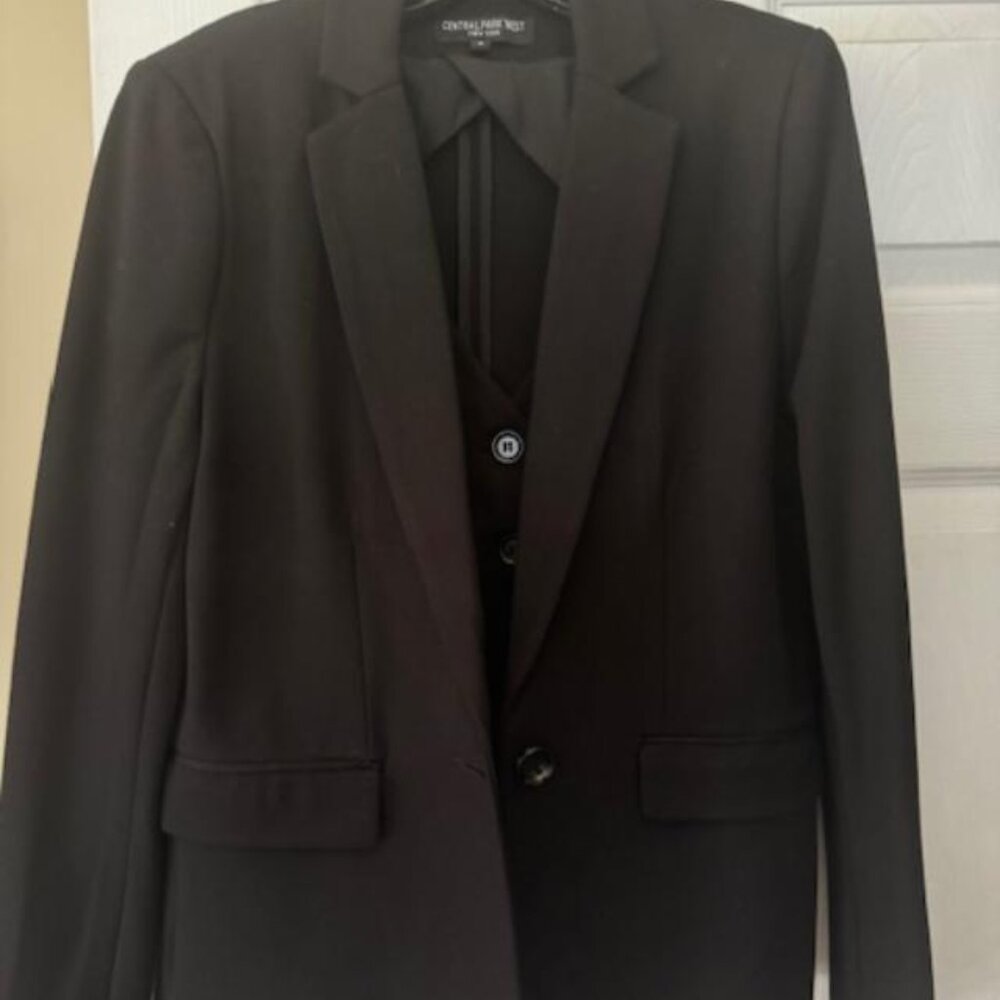 Central Park West Blazer with detachable vest